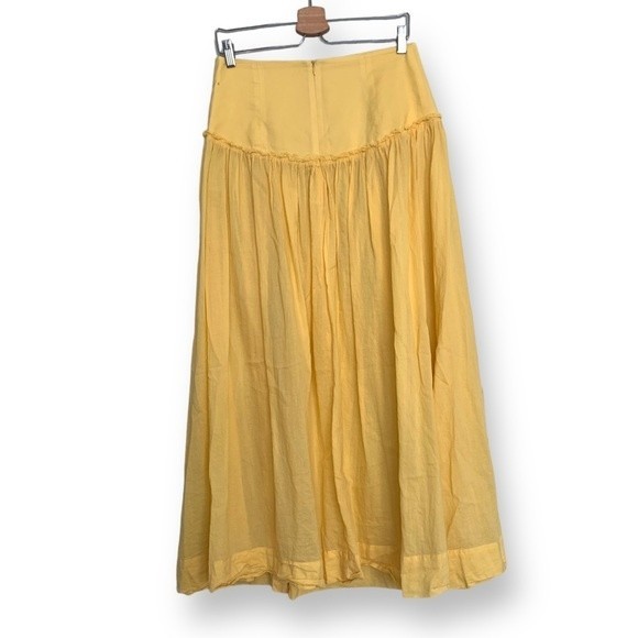 Bec + Bridge Skirt Set Alexandra Crop Top Ellie Maxi Skirt Straw Yellow - Picture 11 of 15